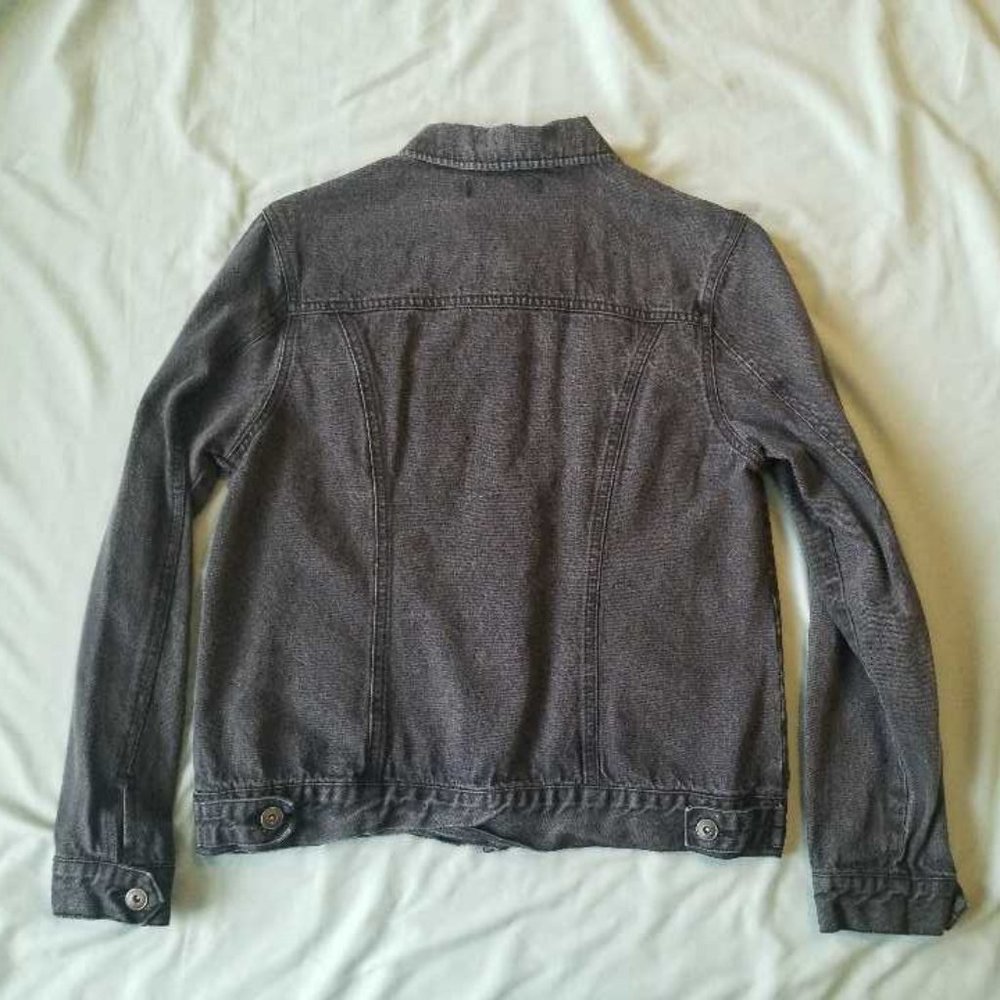 Basic Black Jean Jacket - Picture 5 of 6